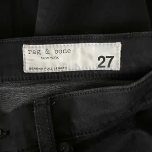 Rag & Bone Serena Full Length Wide Leg Jeans Raw Hem Size 27 thumbnail 6