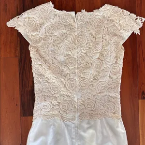 Silk wedding gown Size XS thumbnail 8