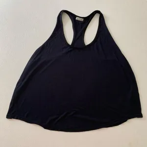 Free People Intimately Navy Blue Racerback Tank Top Women’s Size S thumbnail 2