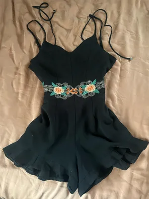 Boutique Romper Black thumbnail 1