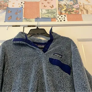 Patagonia Women’s Blue Re-tool Snap-T Pullover thumbnail 1