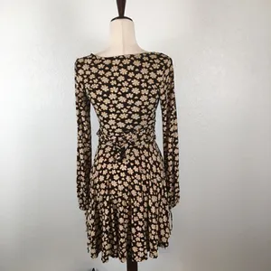 Free People Pradera faux wrap Daisy print mini dress XS‎ thumbnail 6