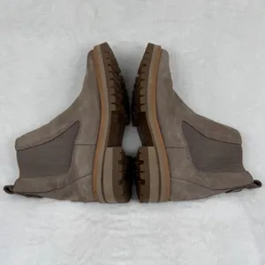 Timberland Courmayeur Valley Chelsea Boots‎ Taupe Leather A1RRK Womens 9 thumbnail 9