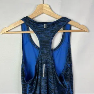 Nike Dri-Fit Blue Milar Racerback‎ Running Athletic Tank Top M thumbnail 4