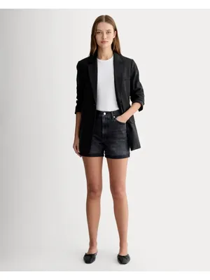 Everlane The Cheeky Jean Shorts in Vintage Black 33 New Womens Denim thumbnail 13