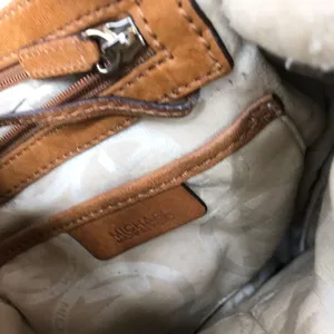 Michael Kors Brown Suede Leather Shoulder Bag thumbnail 8