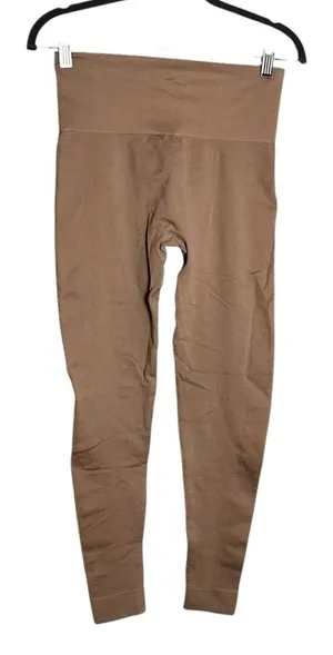 Set‎ Active Cropped Athletic Pull On Elastic Waist Workout Leggings Size Medium thumbnail 1