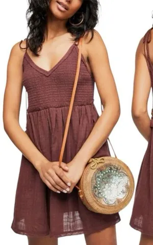 FREE‎ PEOPLE Sundrenched Mini Dress thumbnail 1