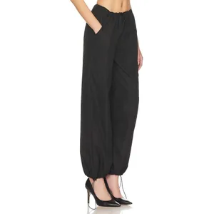 SNDYS. Paloma Pant Black Size US 6 AU / UK 10 Cargo Parachute Drawstring thumbnail 8