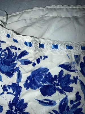 Sky to Moon DFTI linen and lace bandeau top thumbnail 3