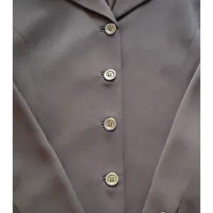 Garfield Marks Blazer Womens Size 6 Black Lined 4 Button Front Collar USA Made thumbnail 6
