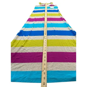 Calvin Klein Women's 8 Multicolor Scoop Neck Racerback Striped Maxi‎ Dress #Y6-1 thumbnail 11