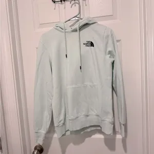 The North Face 2 Sided Hoodie Mint Green Size Medium. thumbnail 3