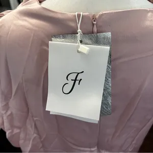 Fehaute XXL Pink Satin Midi Dress | Elegant Cowl Neck Sleeveless thumbnail 10