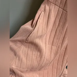 NEW Free People Beach New Afternoon Ribbed 100% Cotton Mini Dress Rose Women’s S thumbnail 7