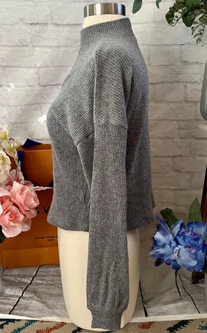 SO NWT Waffle Knit Top thumbnail 5