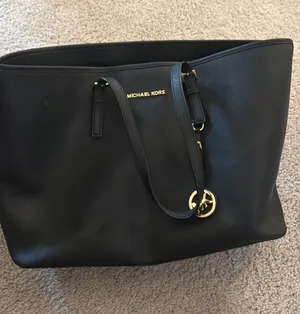 Michael Kors Leather Tote Bag thumbnail 1
