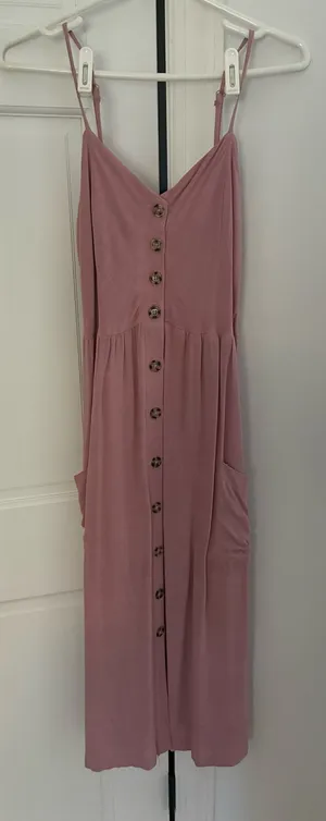 Pink Maxi Dress Good Luck Gem thumbnail 1