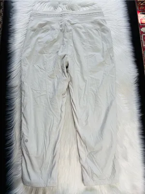 Lululemon Cream Dance Studio Mid Rise 25” Crop Pants thumbnail 8
