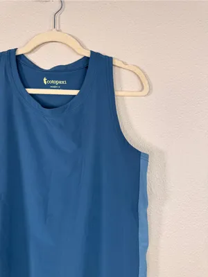 Cotopaxi Blue Teal Muscle Tee Shirt Womens M Casual Athletic Gorpcore Tank thumbnail 11