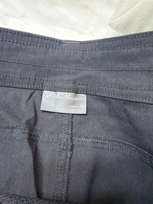 Eddie Bauer Ladies UPF 50+‎ Sun Protection Summer Trail Short Black Size 12 thumbnail 3