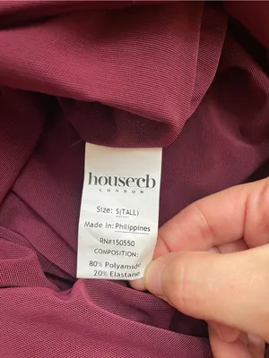 House of CB Lucinda Cutout Mini Dress in Mulberry S S Tall 🧡🎀 thumbnail 12