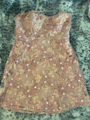 Selfie Leslie Pink Mini Dress thumbnail 2