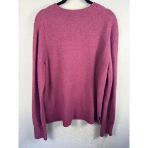 JCrew‎ Extra Soft Wool Crewneck Sweater Womens M Long Sleeve Knit Cozy Preppy thumbnail 3