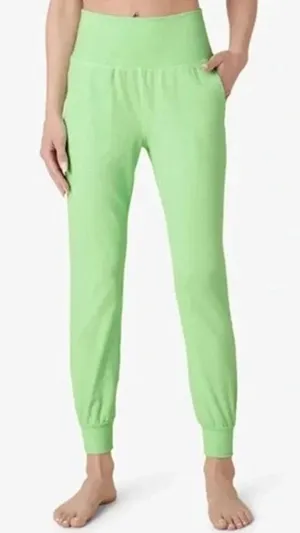 Beyond Yoga Heather Rib Midi Jogger Pistachio Ice Size‎ XS thumbnail 1