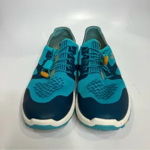 Olukai miki trainer sneakers teal casual women’s‎ size 8 bright slides thumbnail 3