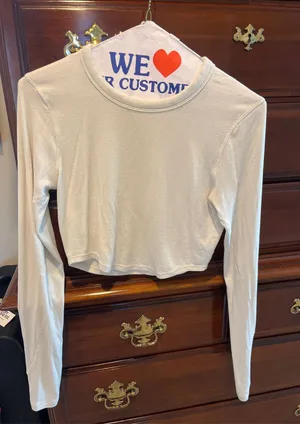 Lululemon Cropped Long Sleeve thumbnail 1