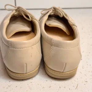 SAS Tripad Comfort Womens‎ 8.5 M Bone Beige Leather Oxford Walking Shoes thumbnail 7