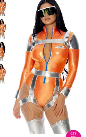 Yandy Astronaut Halloween Costume Women Sexy thumbnail 1
