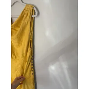 Free People Women’s A Little Extra Mini Dress Sz S Yellow Open Back S NWT $68 thumbnail 16