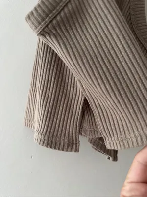 Savage x Fenty Essential Heavy Rib Cropped Logo Knit‎ Tank thumbnail 5