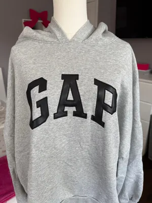 Leather Logo Hoodie thumbnail 2