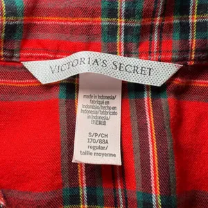 Victoria's Secret Red Plaid Pajama Set Sleepwear Women's Size‎ S thumbnail 4