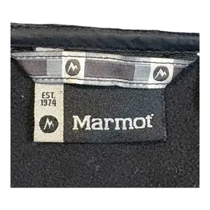 Marmot Softshell Jacket Women Medium Gray Faux Fur Trim Hooded Full‎ Zip Outdoor thumbnail 6