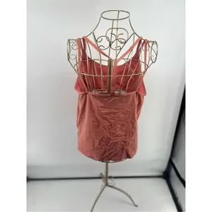 PINK Victoria’s Secret orange workout tank size XL thumbnail 8