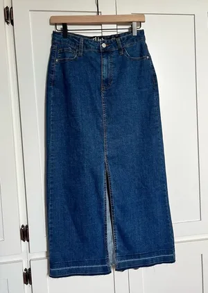 Girl•ish Los Angeles denim skirt thumbnail 1