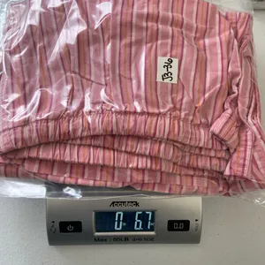 Disney Store women's‎ pink striped drawstring waist piglet patch pajama pants L thumbnail 7
