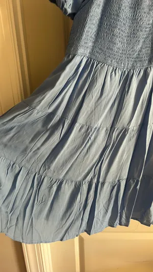 Flowy Blue Dress Size XL thumbnail 7