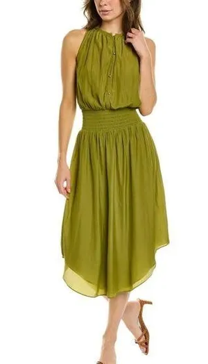 Elie Tahari Elegant Olive Green Women's Dress thumbnail 1