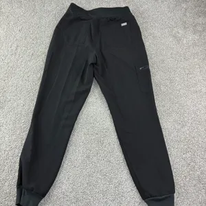 Figs Zamora‎ Jogger Women S Black High Waisted Technical Scrub Pants W22SW2012 thumbnail 2