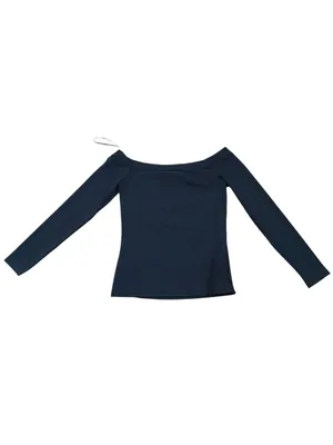Tuckernuck Black Long Sleeve Laila Off the Shoulder Top XS thumbnail 4