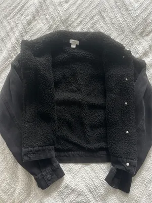 Forever 21 Fleece Denim Jacket thumbnail 3