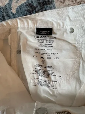 BLANK NYC White Jean Shorts thumbnail 5
