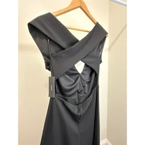 Lulus Thinking Out Loud Backless Wide Leg Jumpsuit SzXL NWT thumbnail 6