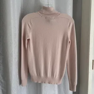 Quince Cashmere Pink Turtleneck Sweater Sz: Xs thumbnail 2