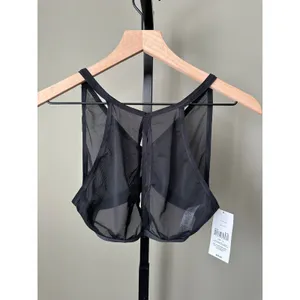 Hanky Panky Women's Ouvert Mesh Bralette Black Small NWT thumbnail 2